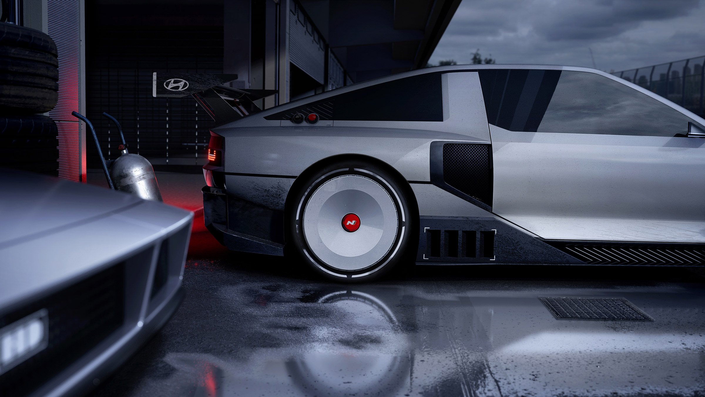 Hyundai N Vision 74 – rear 