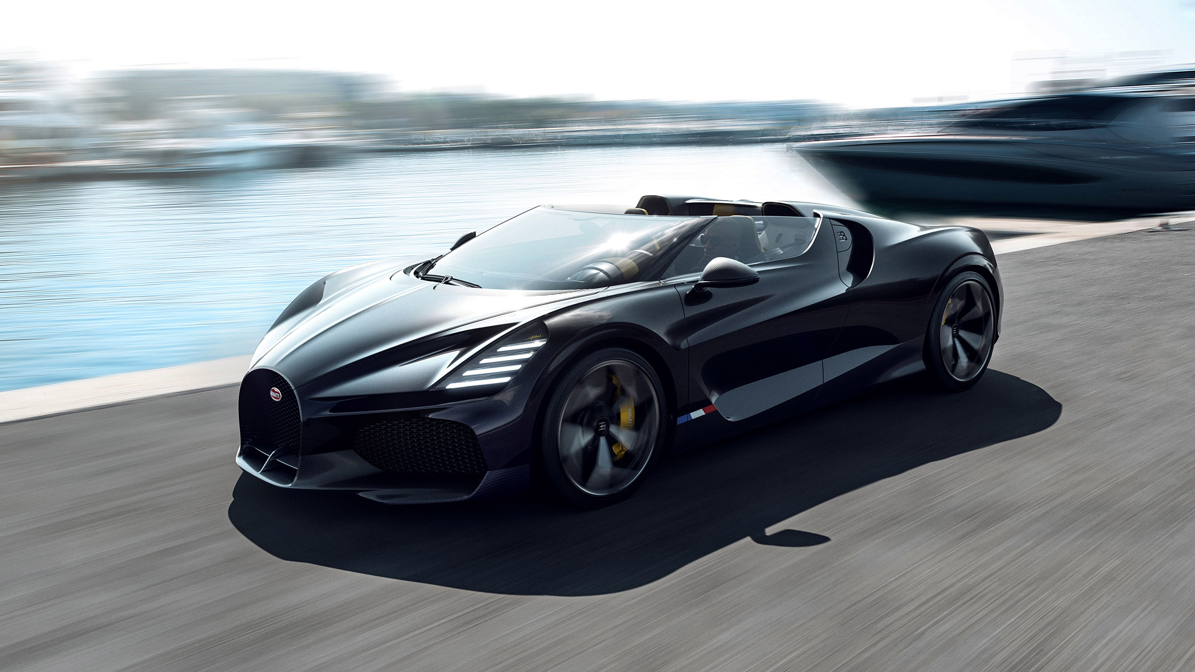 Bugatti Mistral – action – front