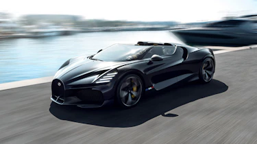 Bugatti Mistral – action – front