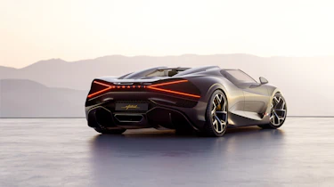 Bugatti Mistral – rear quarter