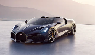 Bugatti Mistral – front quarter