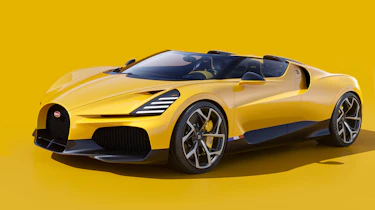 Bugatti Mistral – yellow