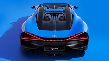 Bugatti Mistral – blue rear