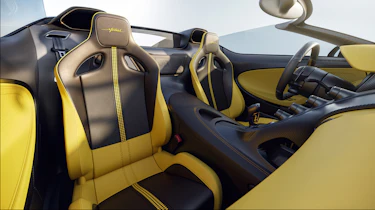 Bugatti Mistral – seats