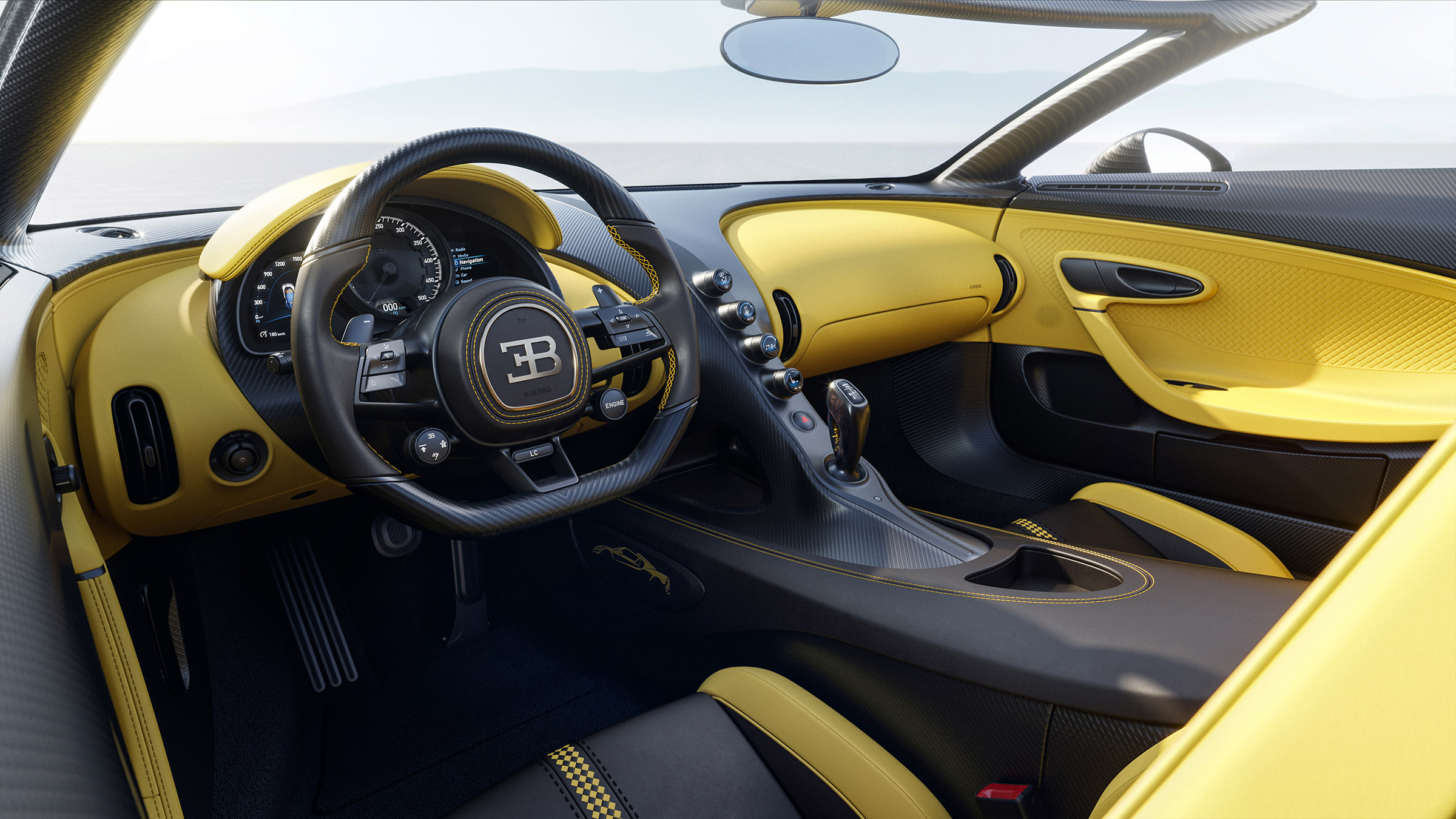 Bugatti Mistral – dash