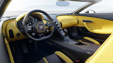 Bugatti Mistral – dash