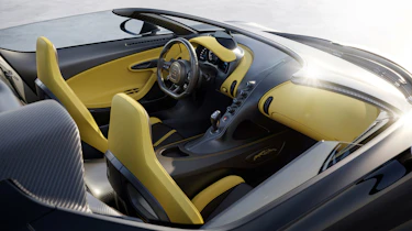 Bugatti Mistral – cabin