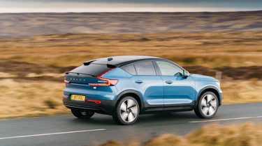 Volvo C40 recharge – rear pan