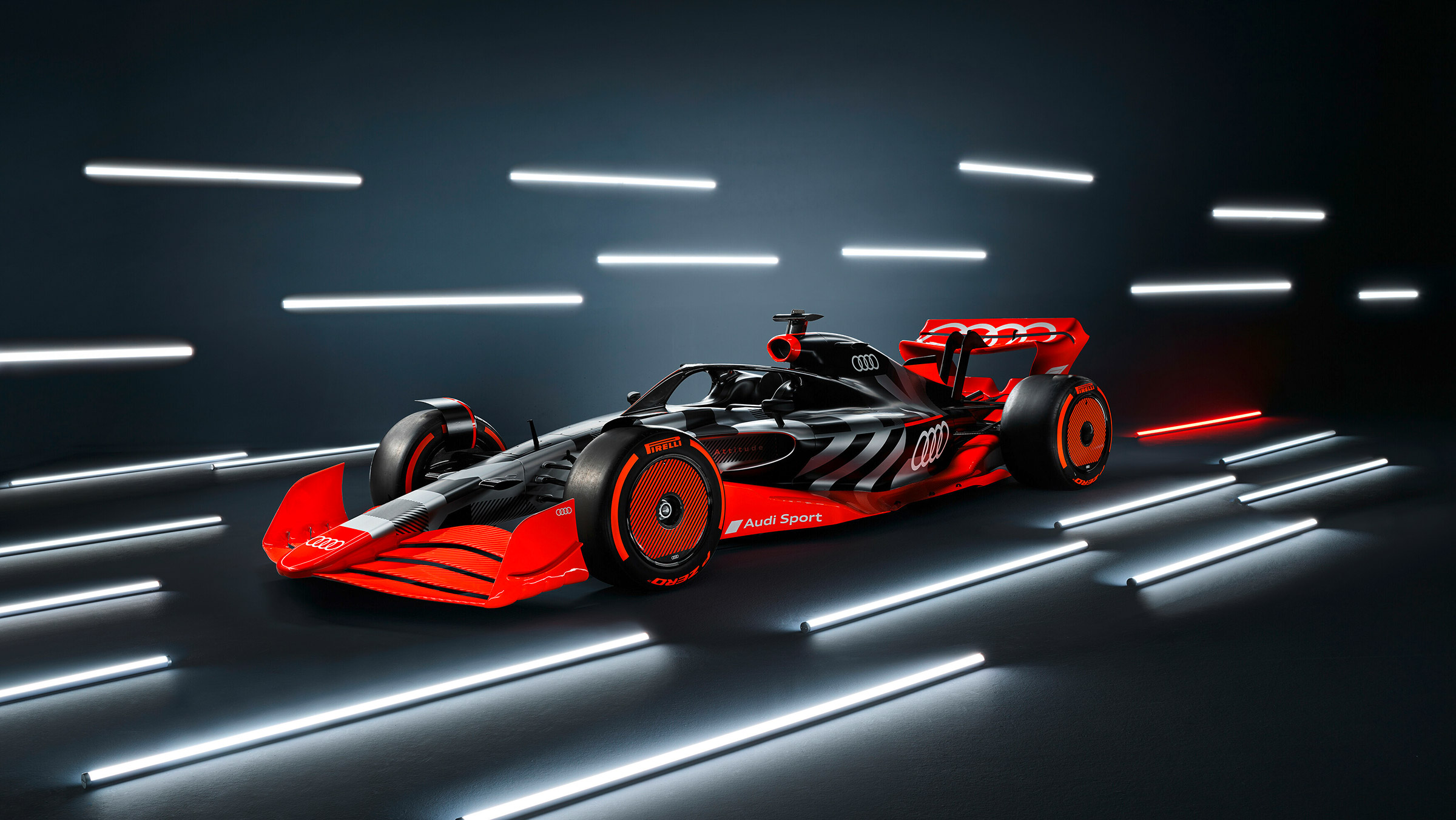 Audi Sport F1 – front quarter