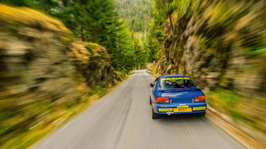 Subaru Impreza Turbo 555 – rear tracking