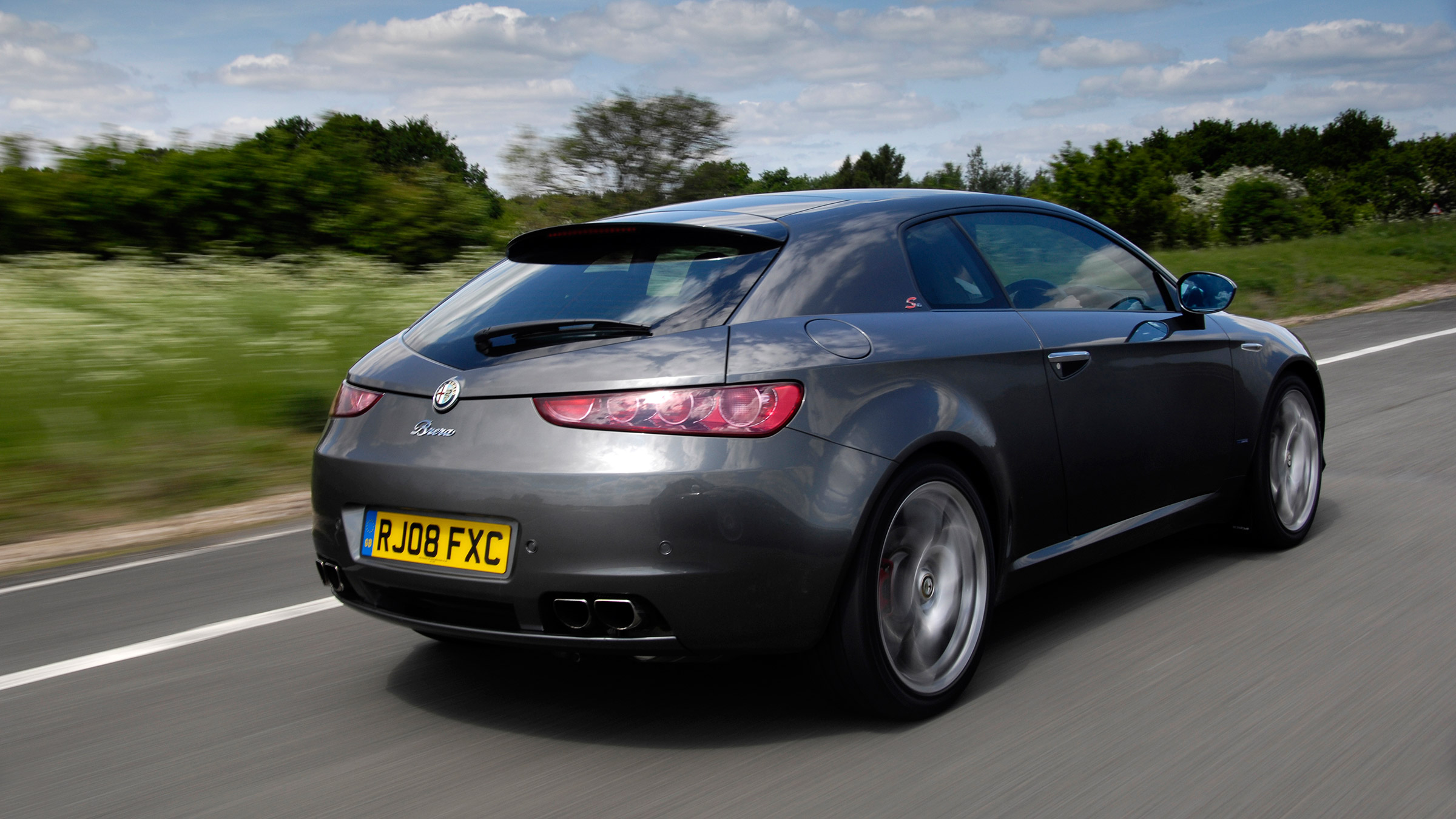 Alfa Romeo Brera S V6 – rear tracking