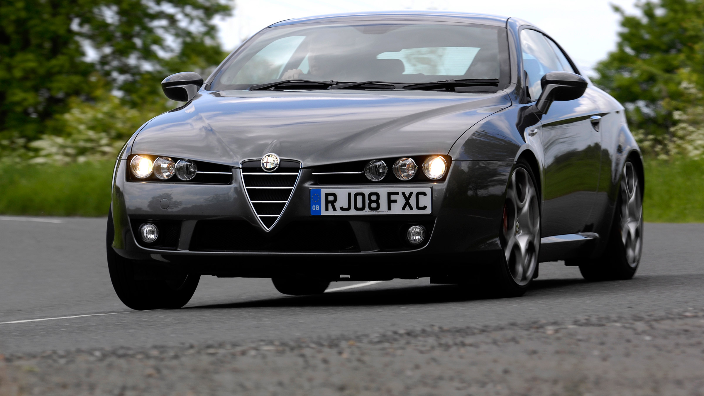 Alfa Romeo Brera S V6 – cornering front