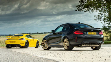 BMW M2 CS v Porsche 718 Cayman GT4