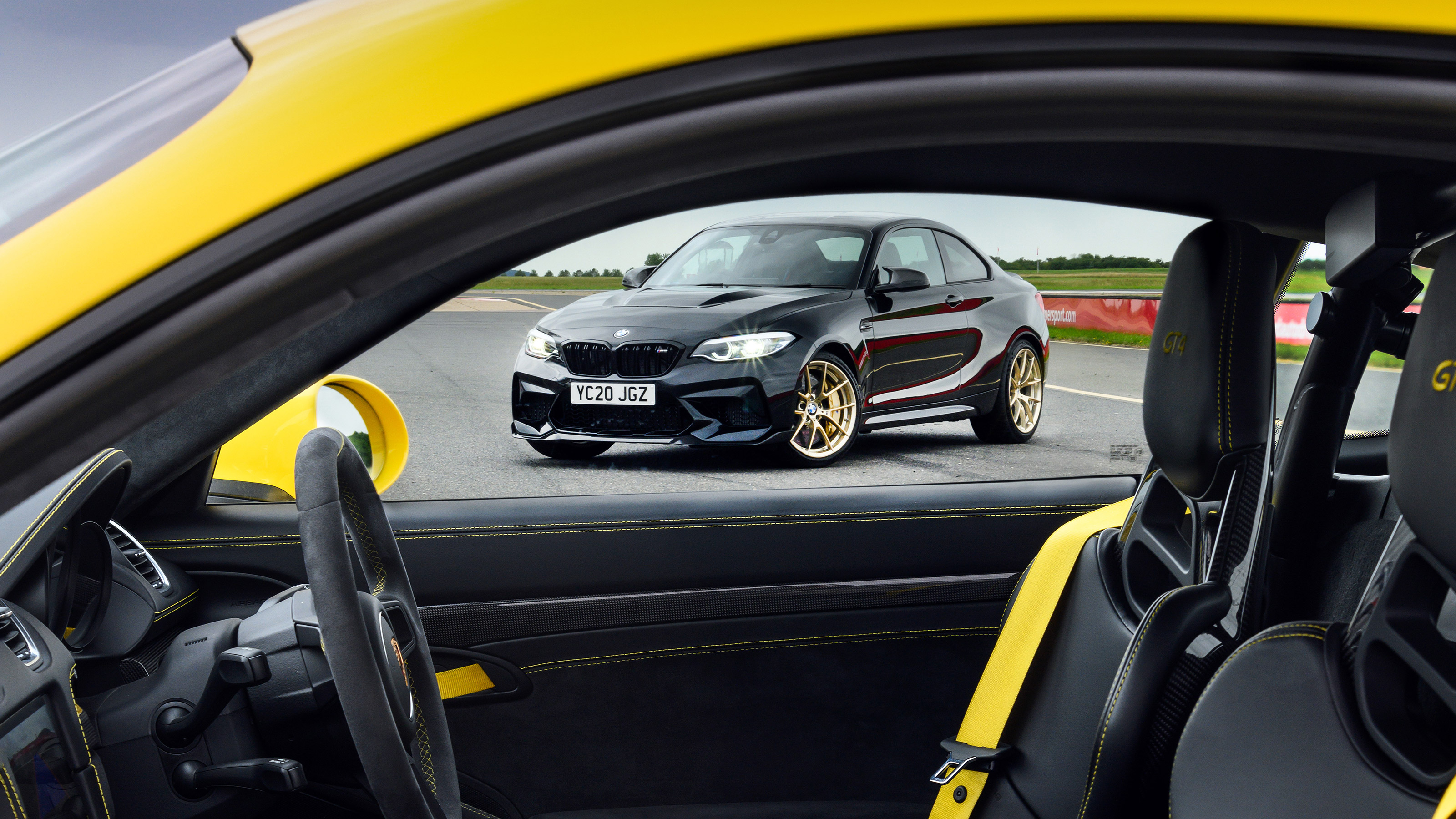 BMW M2 CS v Porsche 718 Cayman GT4