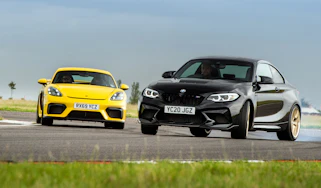 BMW M2 CS v Porsche 718 Cayman GT4