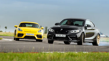 BMW M2 CS v Porsche 718 Cayman GT4