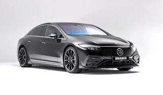 Mercedes EQS Brabus – front quarter