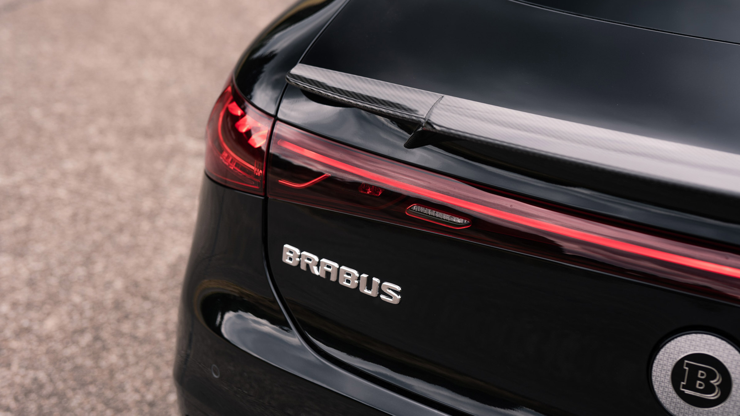 Mercedes EQS Brabus – badge