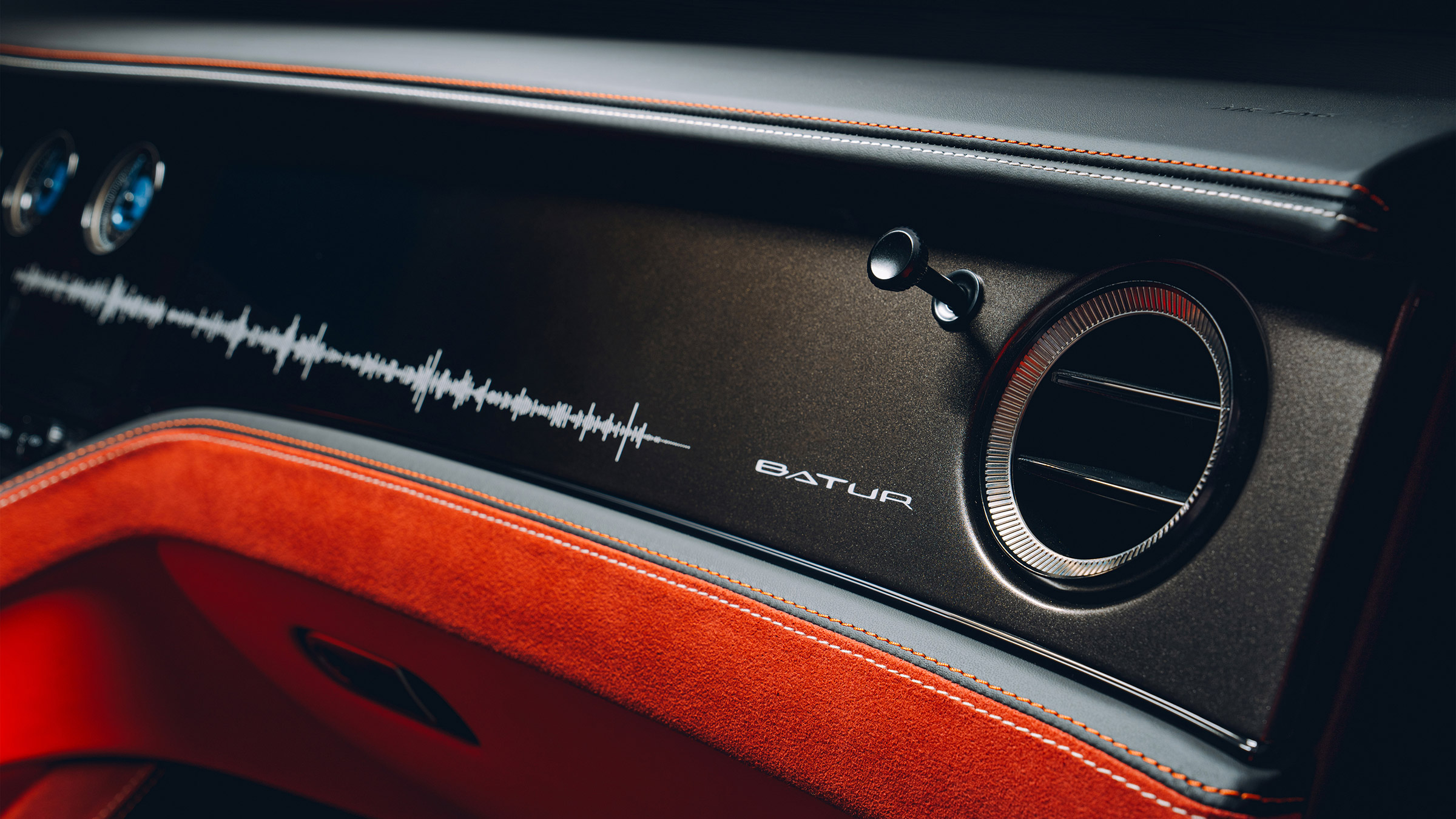 Bentley Mulliner Batur – dash