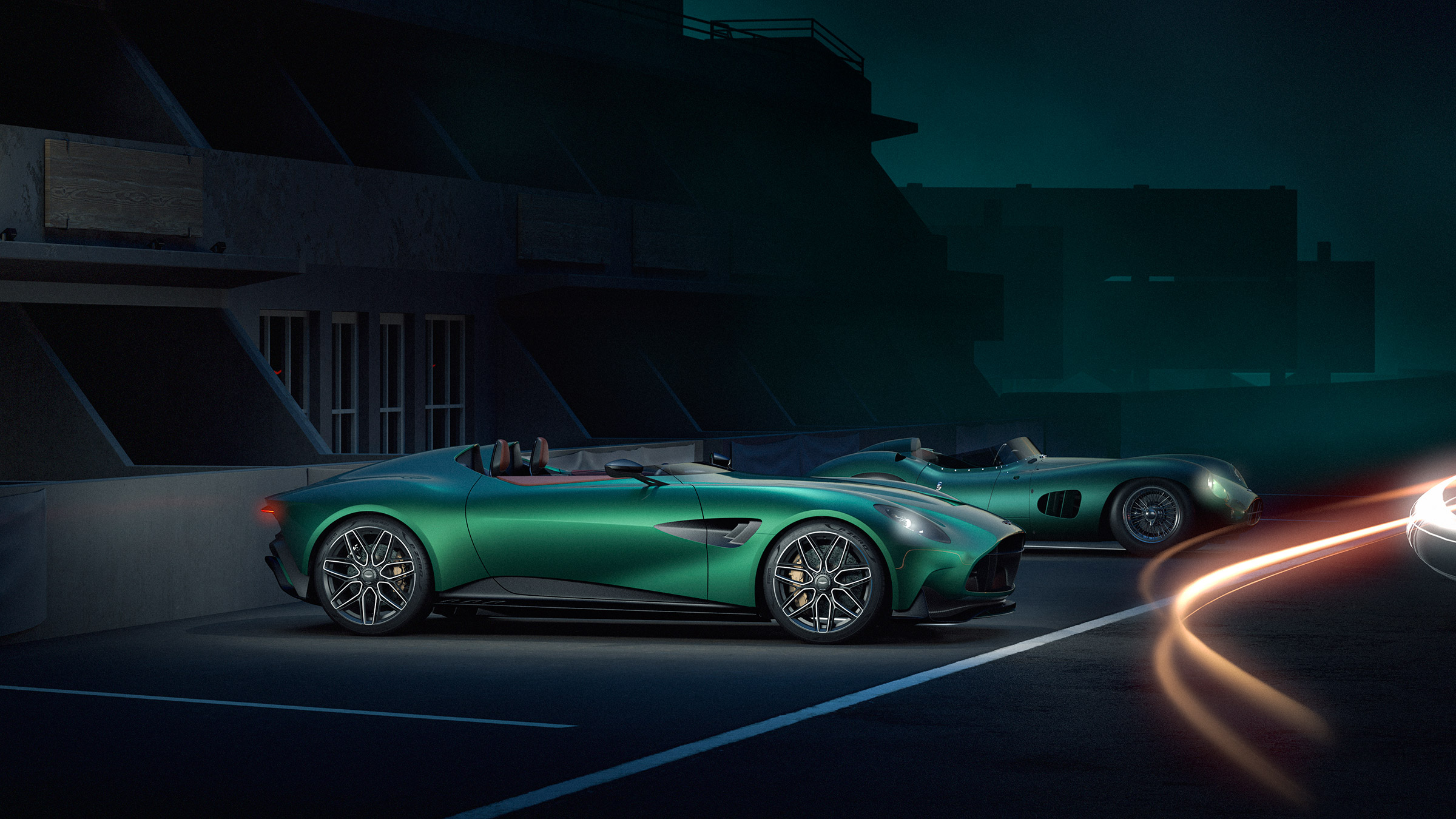 Aston Martin DBR22 - side