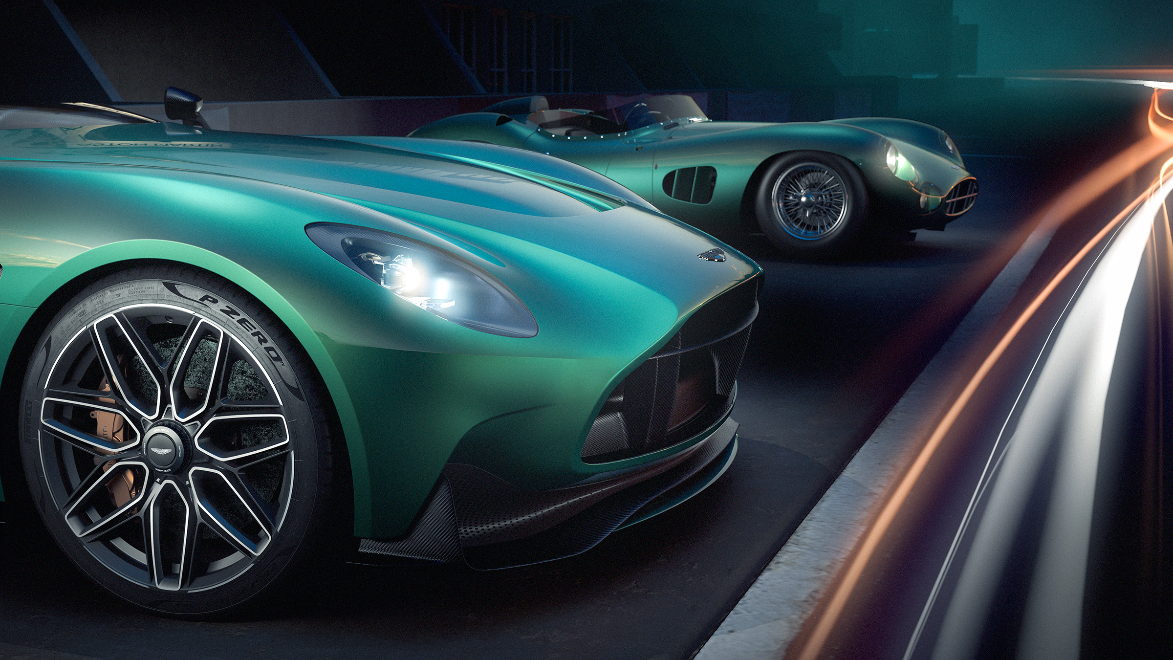 Aston Martin DBR22 - nose