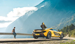Driving a McLaren P1 in the Pyrenees