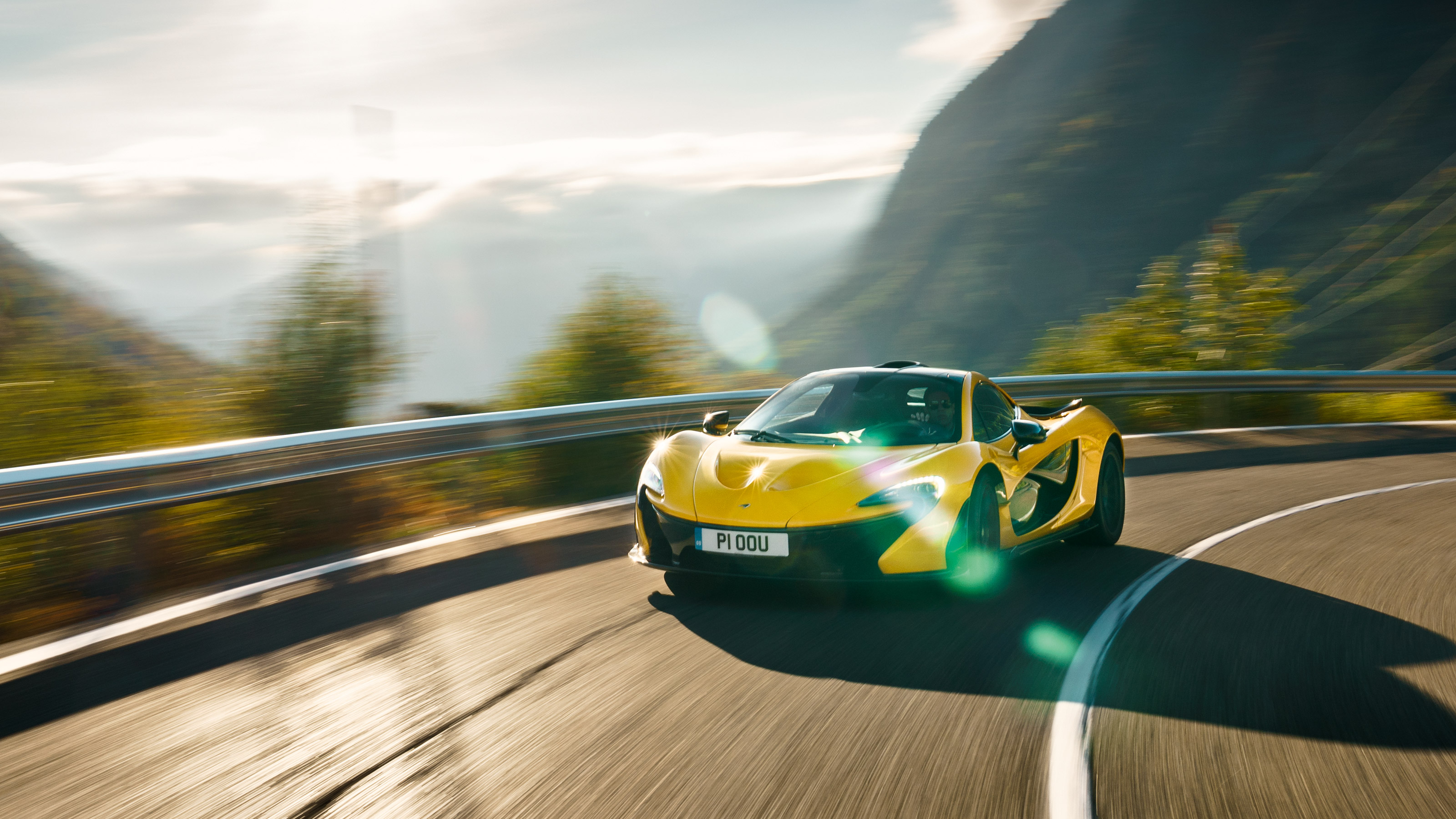 Driving a McLaren P1 in the Pyrenees