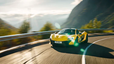 Driving a McLaren P1 in the Pyrenees