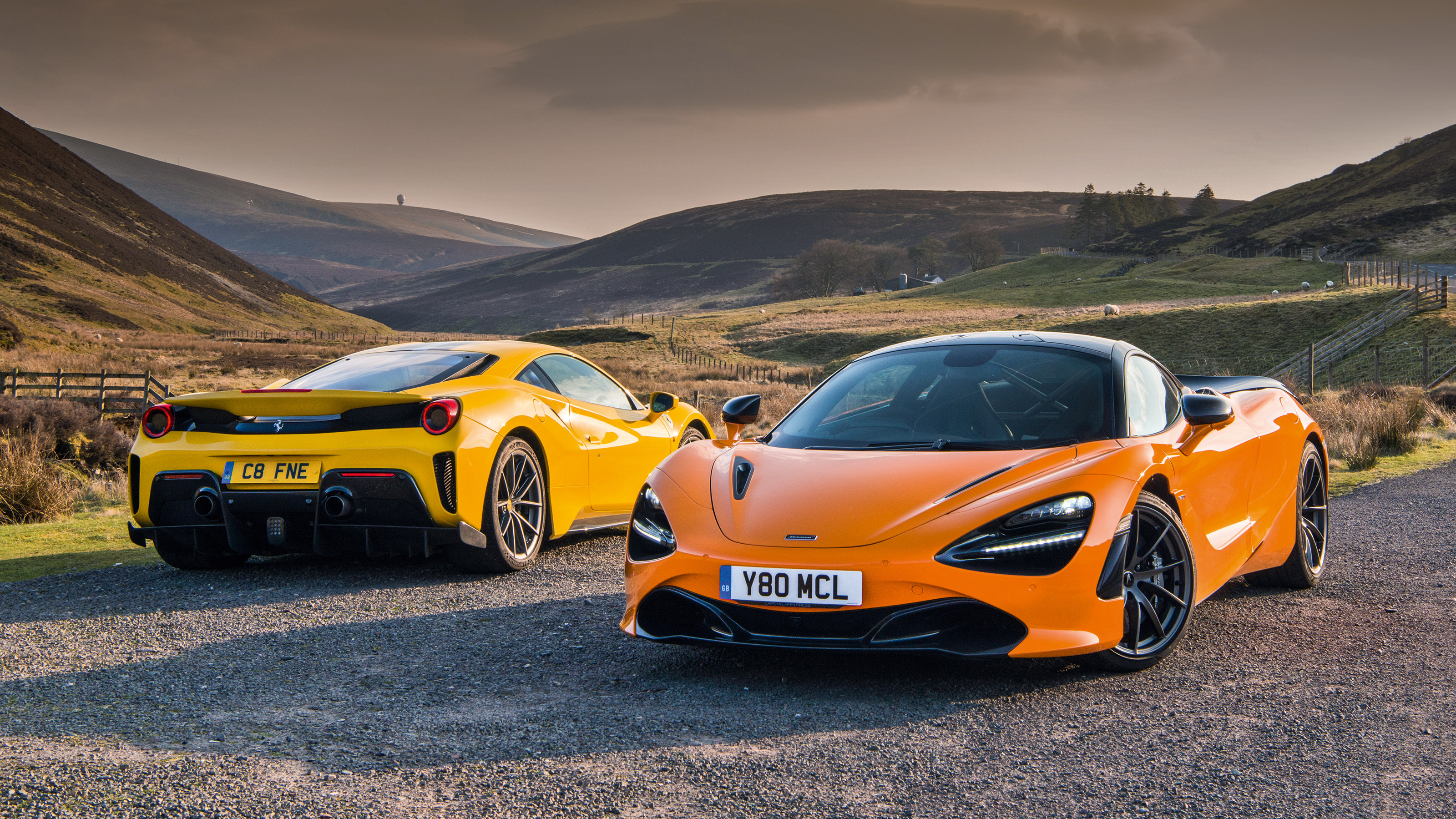 Ferrari 488 Pista and McLaren 720S Track Pack 