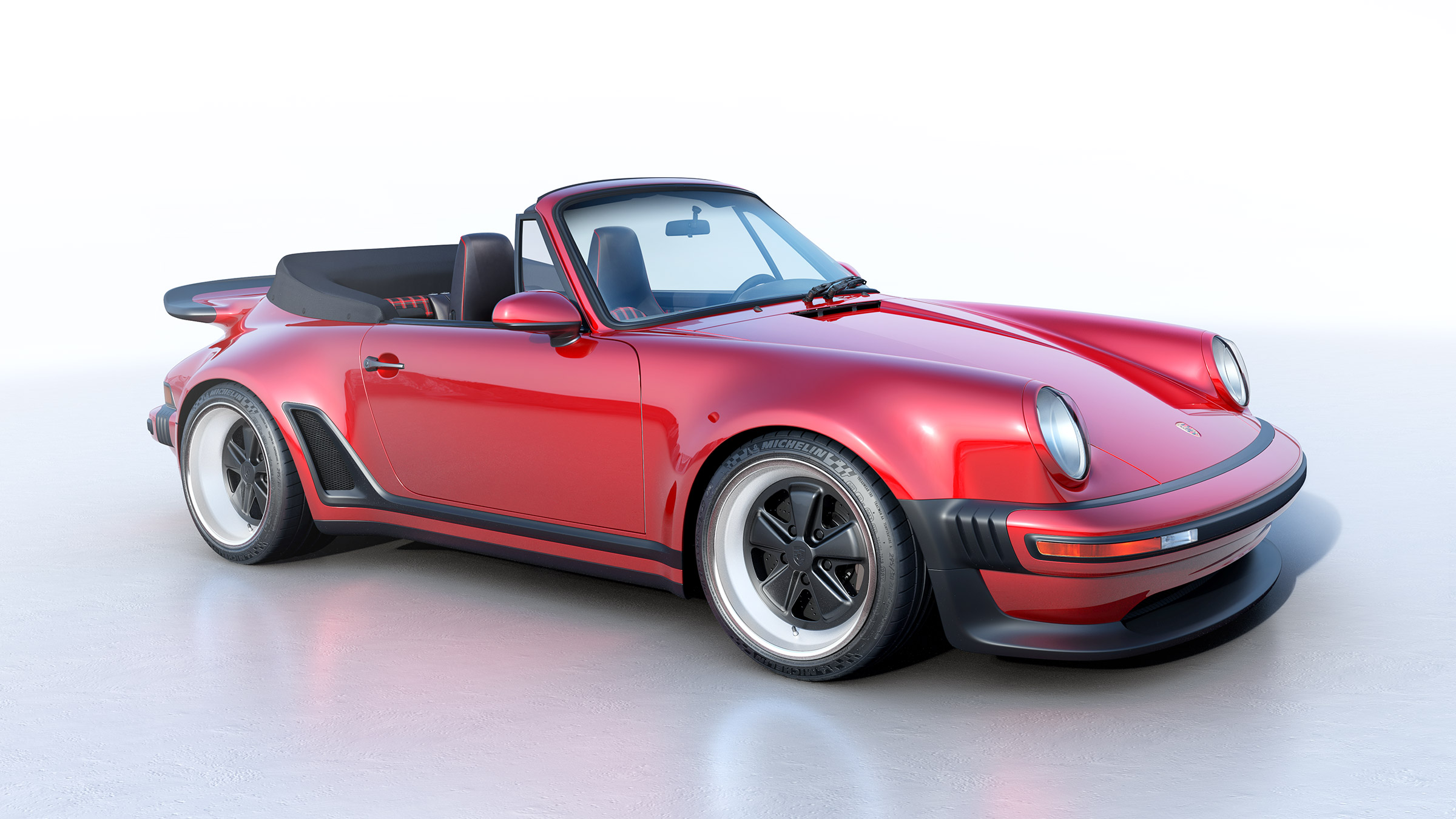 Turbo Study Cabriolet – front quarter