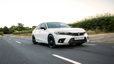 Honda Civic e:Hev – front tracking