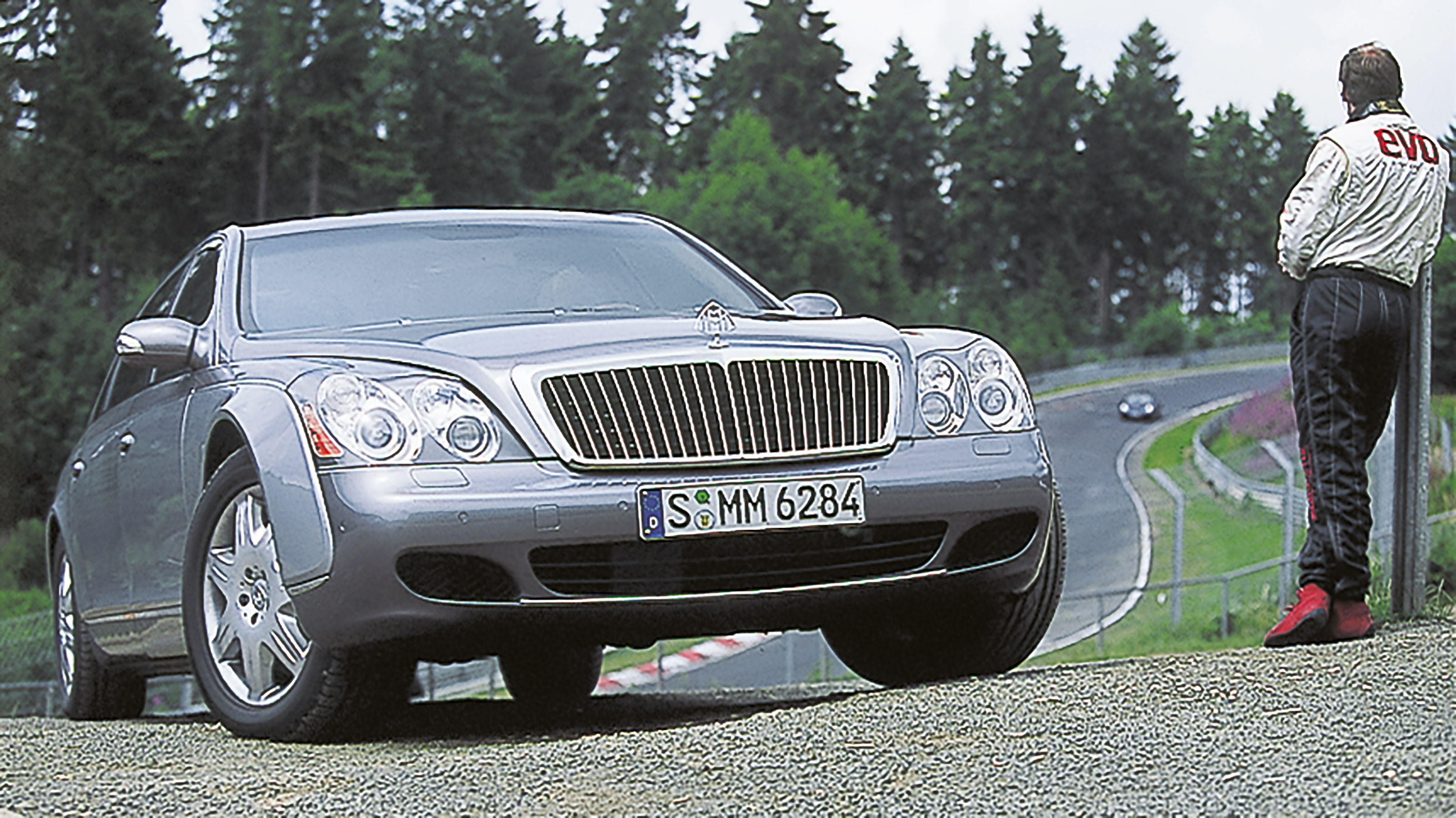 Maybach around the Nurburgring