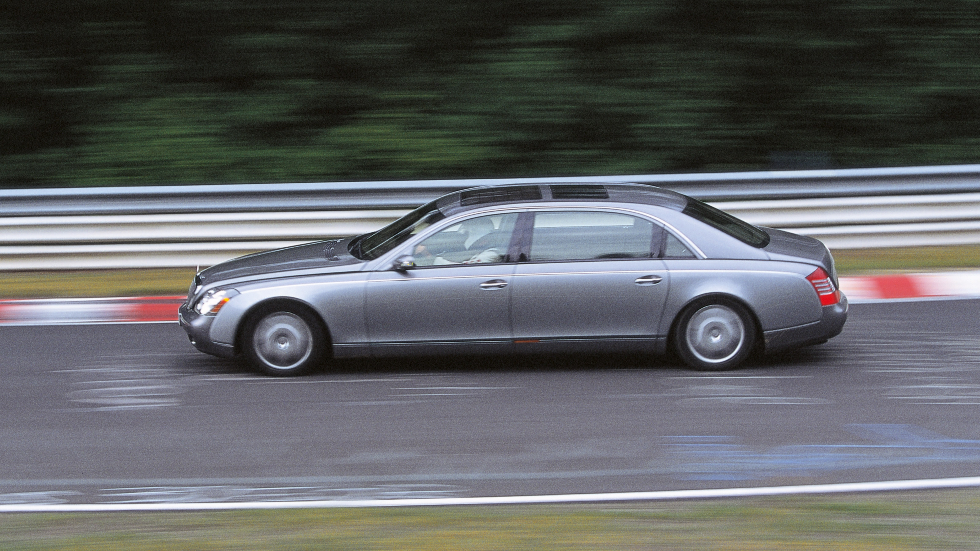Maybach around the Nurburgring