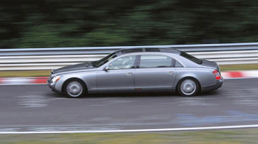 Maybach around the Nurburgring