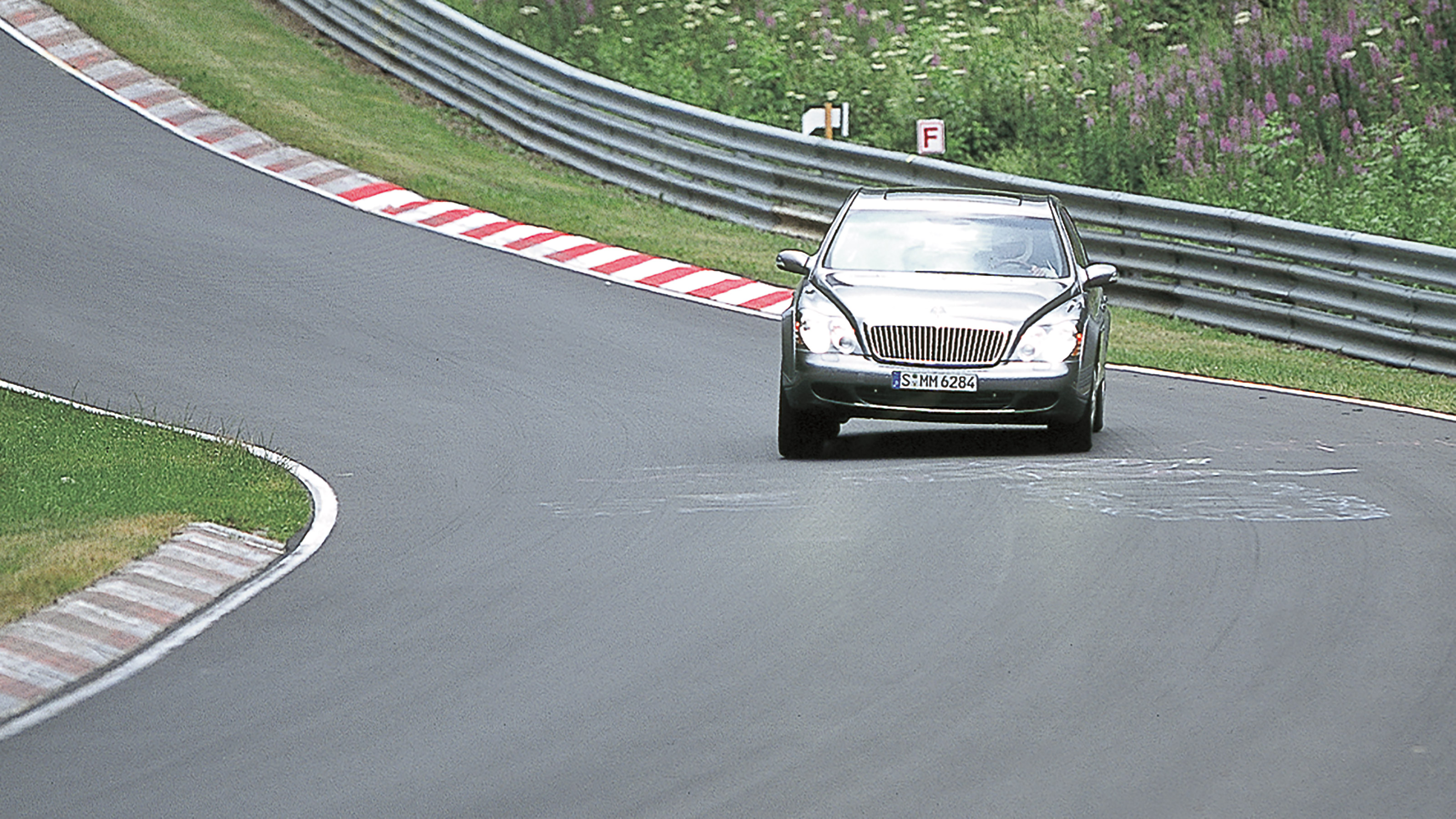Maybach around the Nurburgring