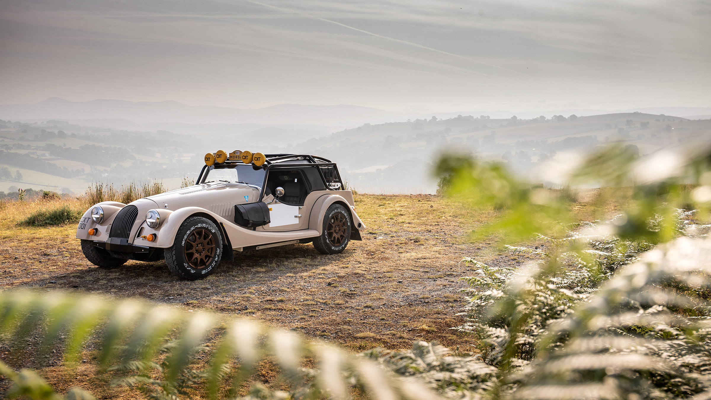 Morgan Plus Four CX-T – front quarter static