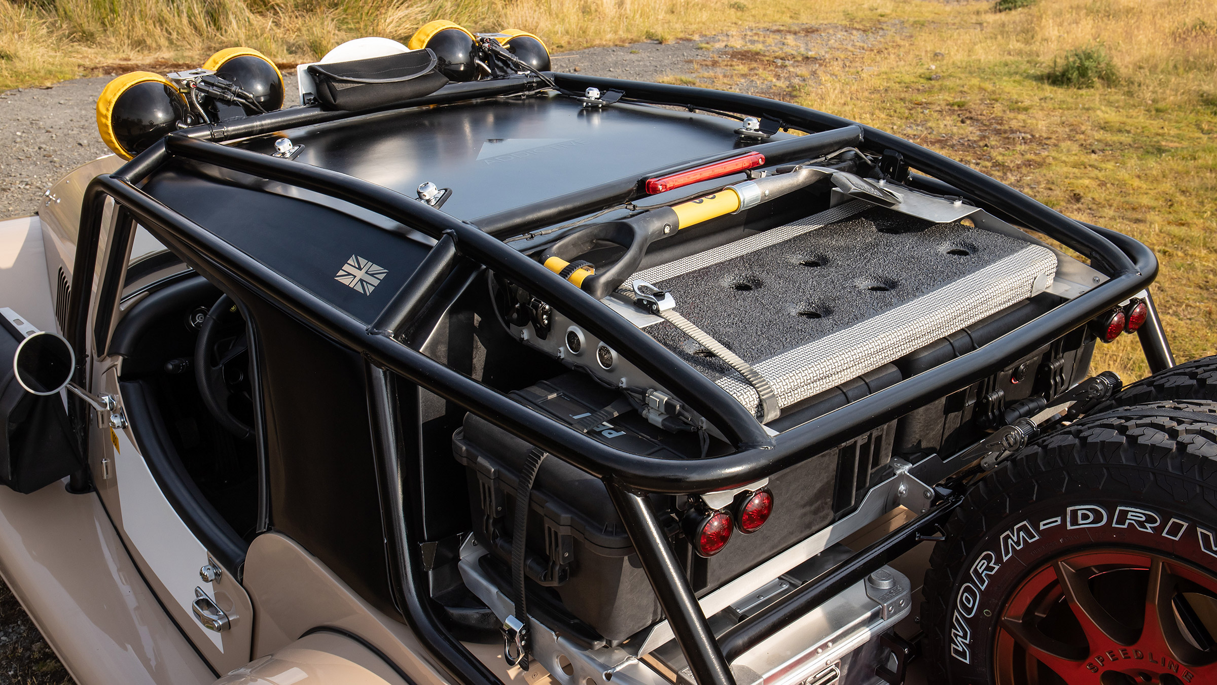 Morgan Plus Four CX-T – roof