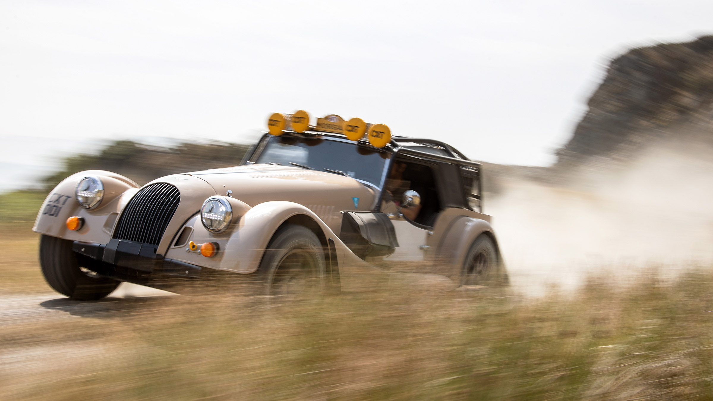 Morgan Plus Four CX-T – nose