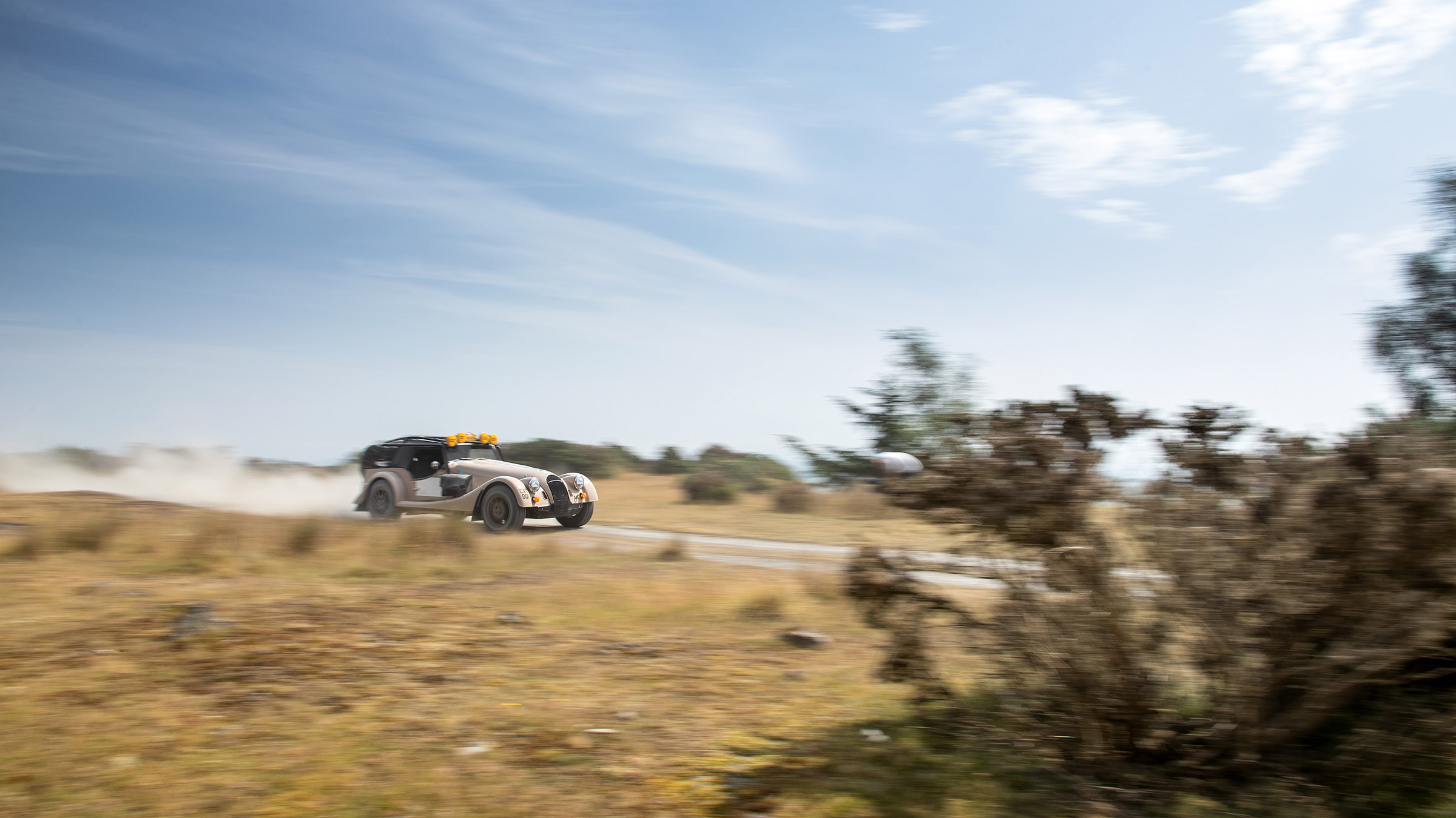 Morgan Plus Four CX-T – front quarter