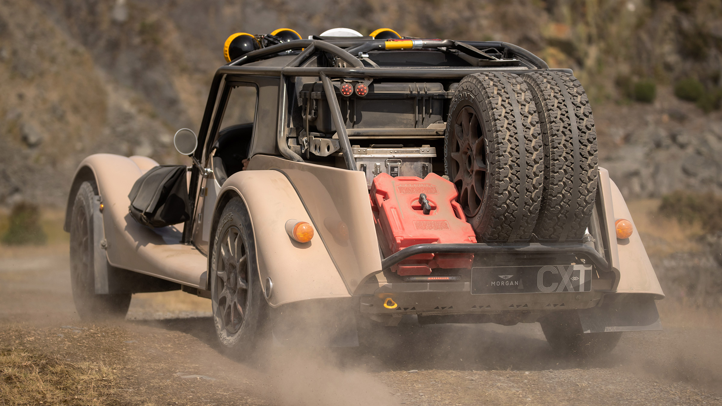 Morgan Plus Four CX-T – rear