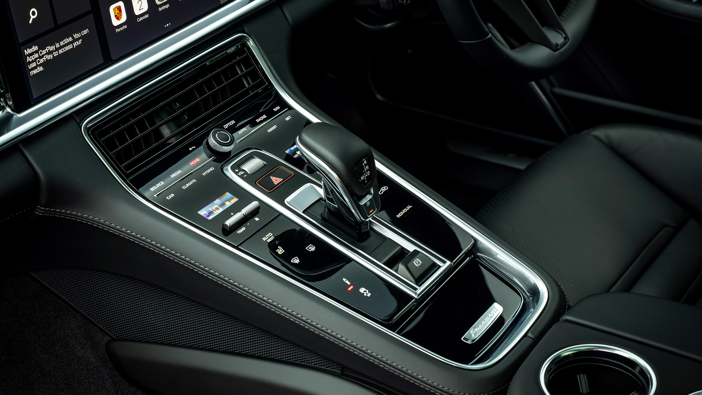 Porsche Panamera 4S e-hybrid – selector