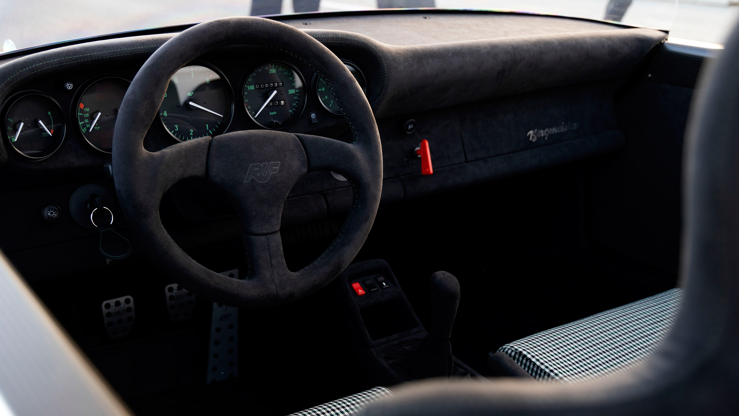 Ruf Bergmeister – steering wheel