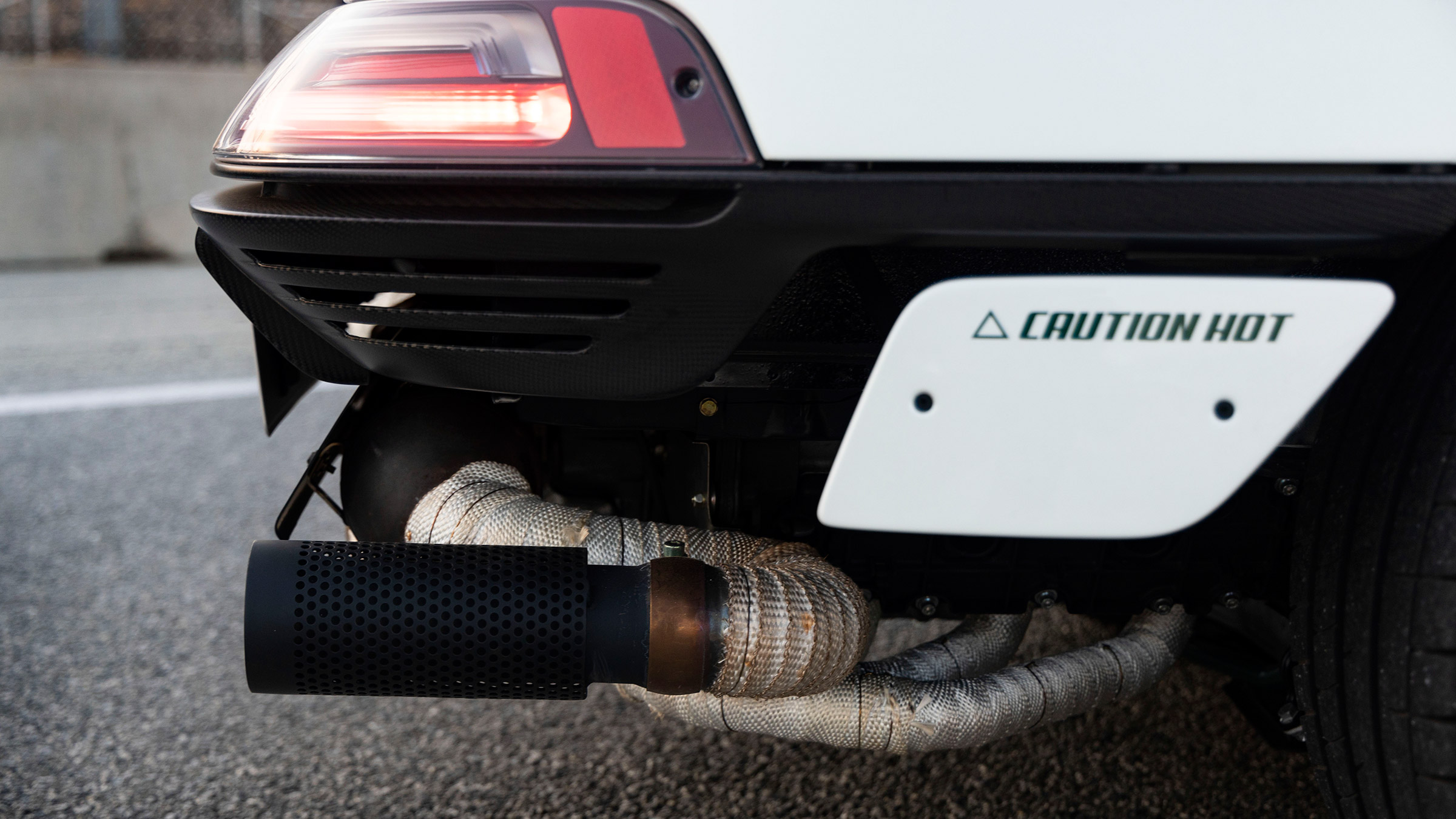 Ruf Bergmeister – exhaust