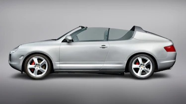 Porsche Cayenne convertible – roof down