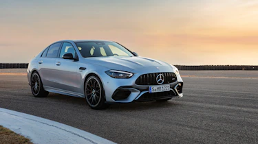 Mercedes-AMG C63 S E Performance – front quarter static