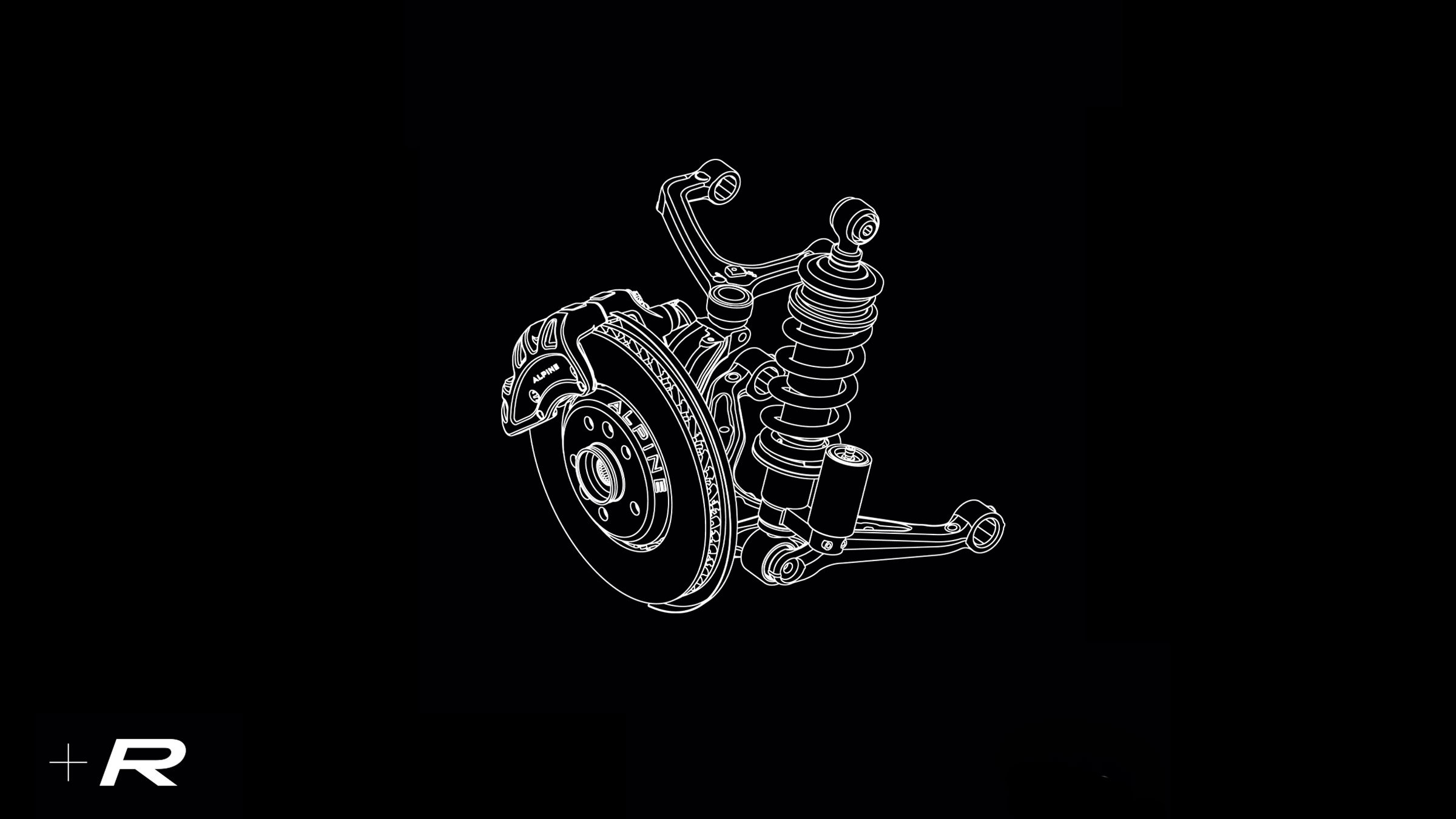 Alpine A110R – wheelhub