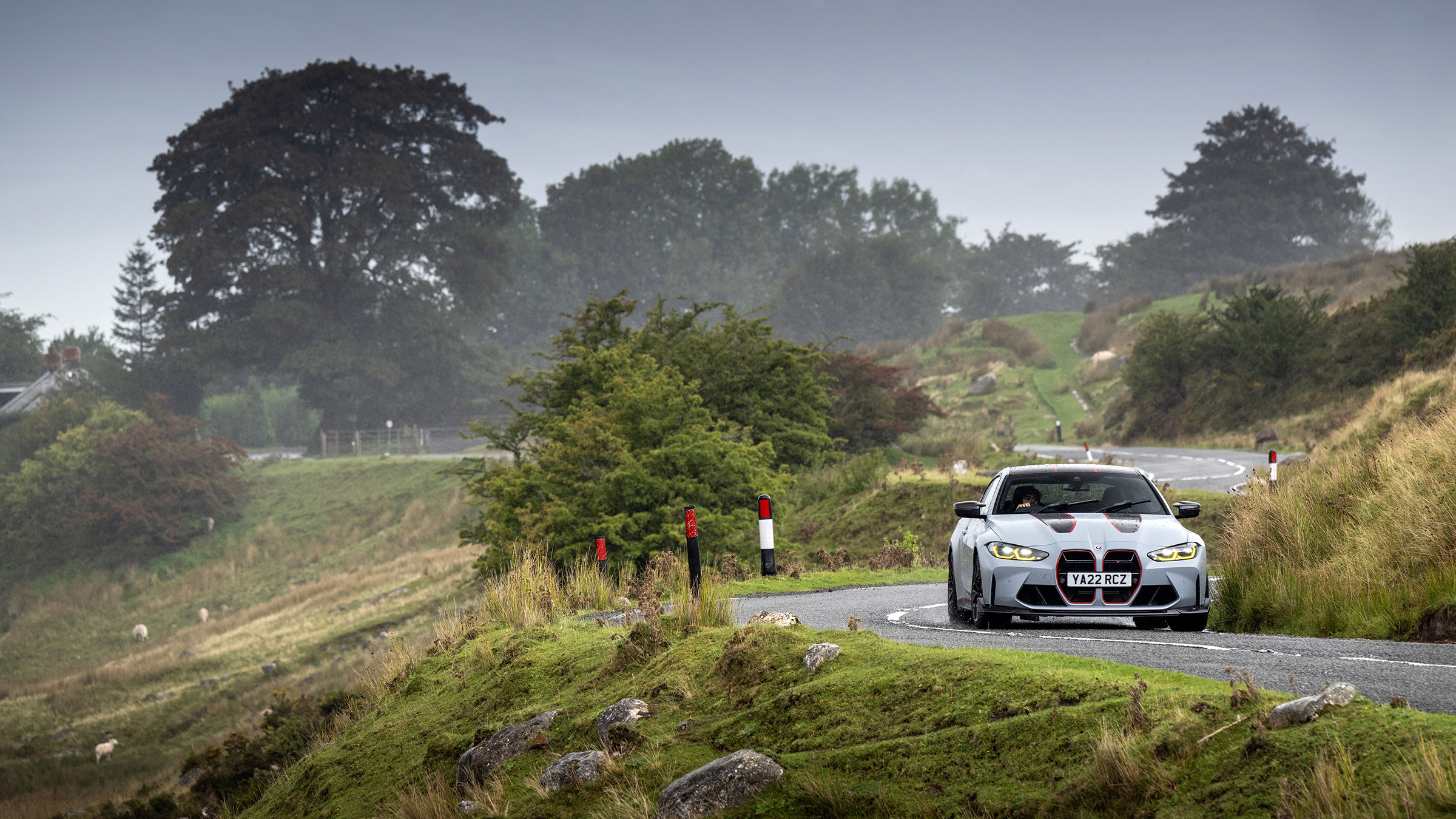BMW M4 CSL – cornering