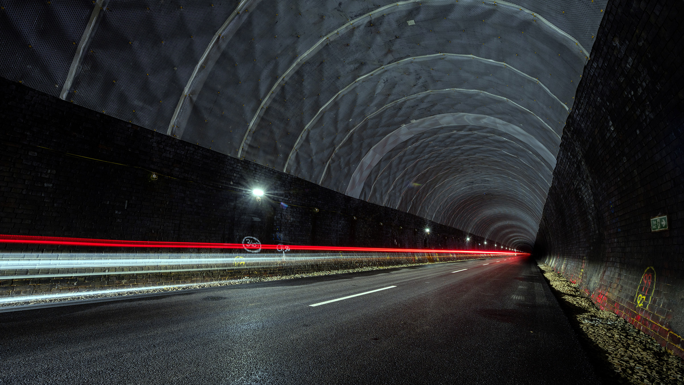 Catesby Tunnel – light show