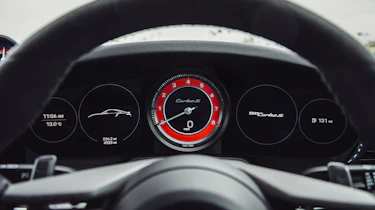 Porsche 911 Turbo S vs A45 S – dials