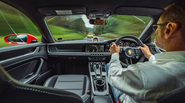 Porsche 911 Turbo S vs A45 S – int driving 911